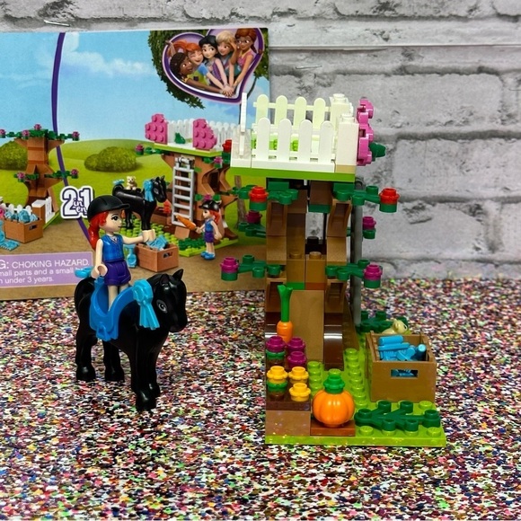 LEGO FRIENDS 41431 2 in 1 Horse Park Tree House Building Set No Box Retired READ - Picture 6 of 16